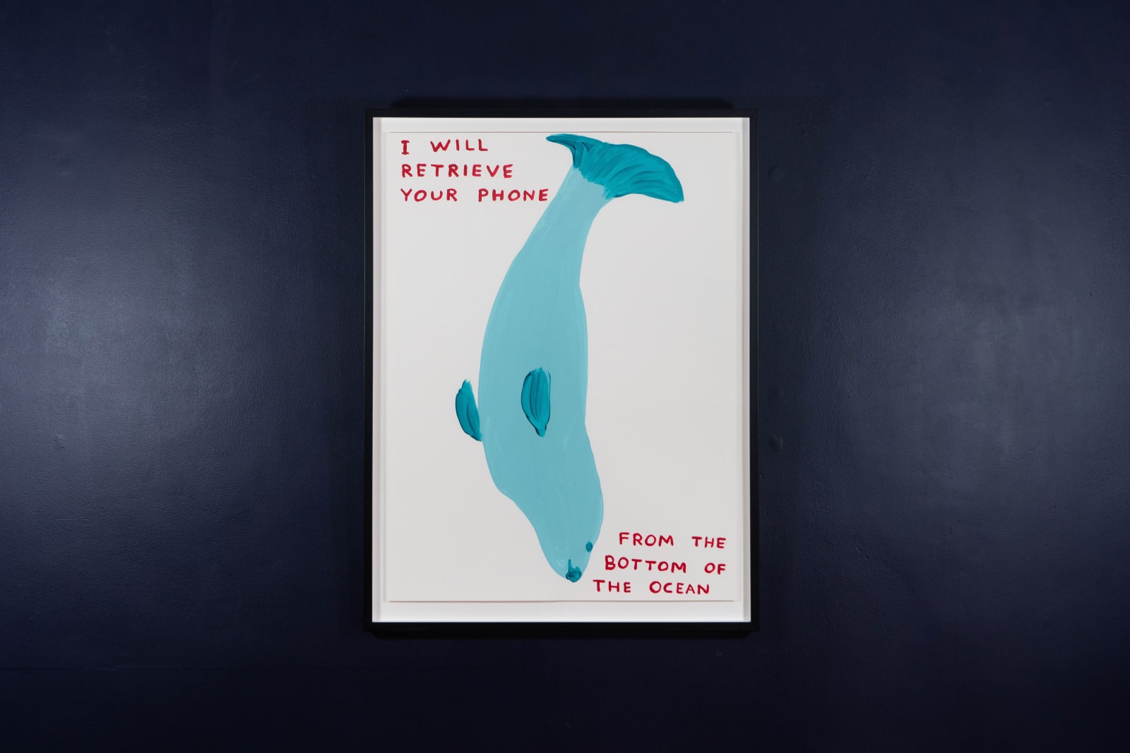 David Shrigley, I Will Retrieve Your Phone