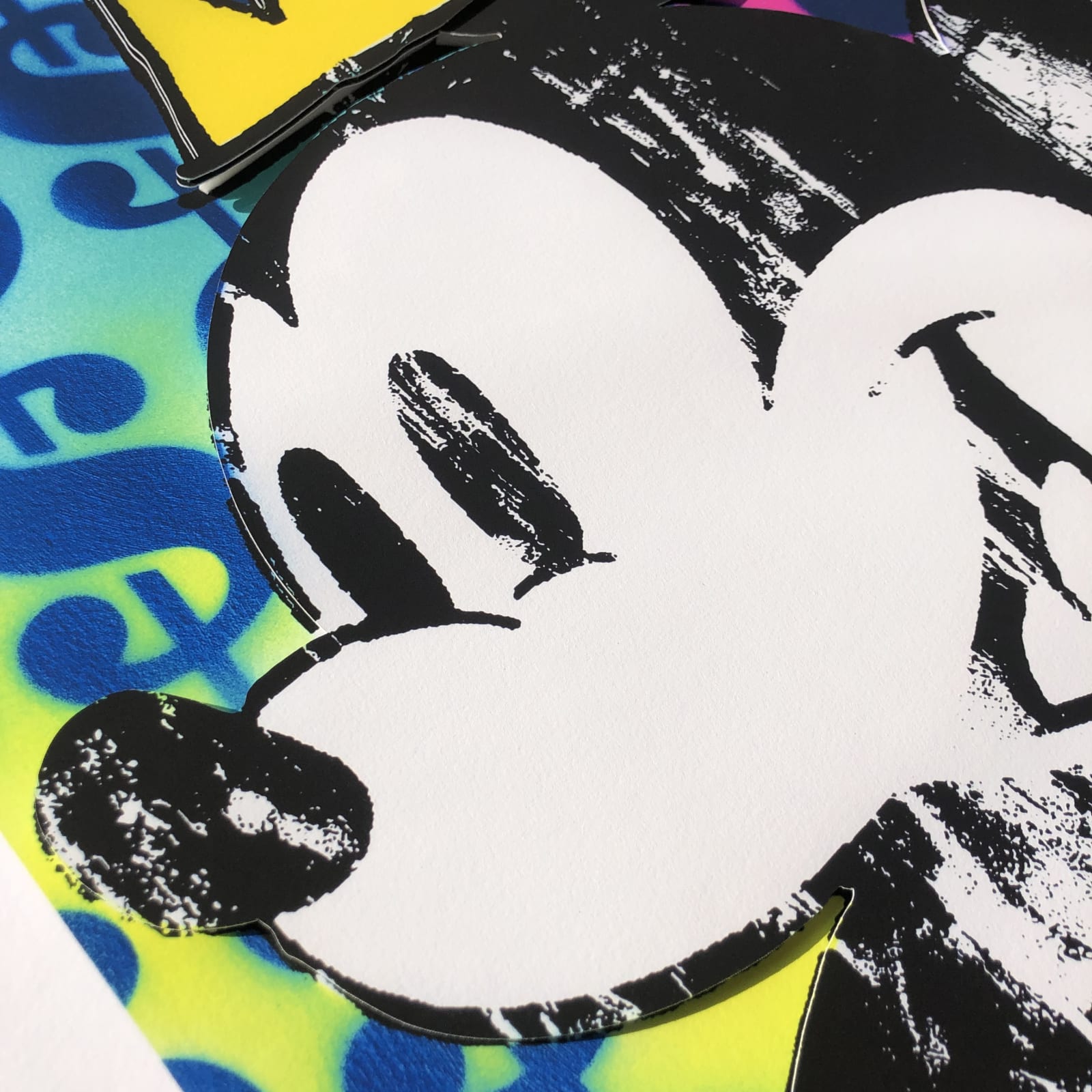 Ben Allen, King Mickey With Basquiat Crown No.5