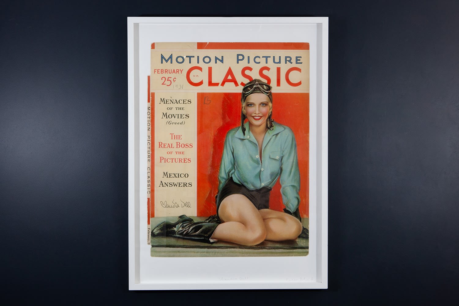 Peter Blake, Found Art: Claudia Dell