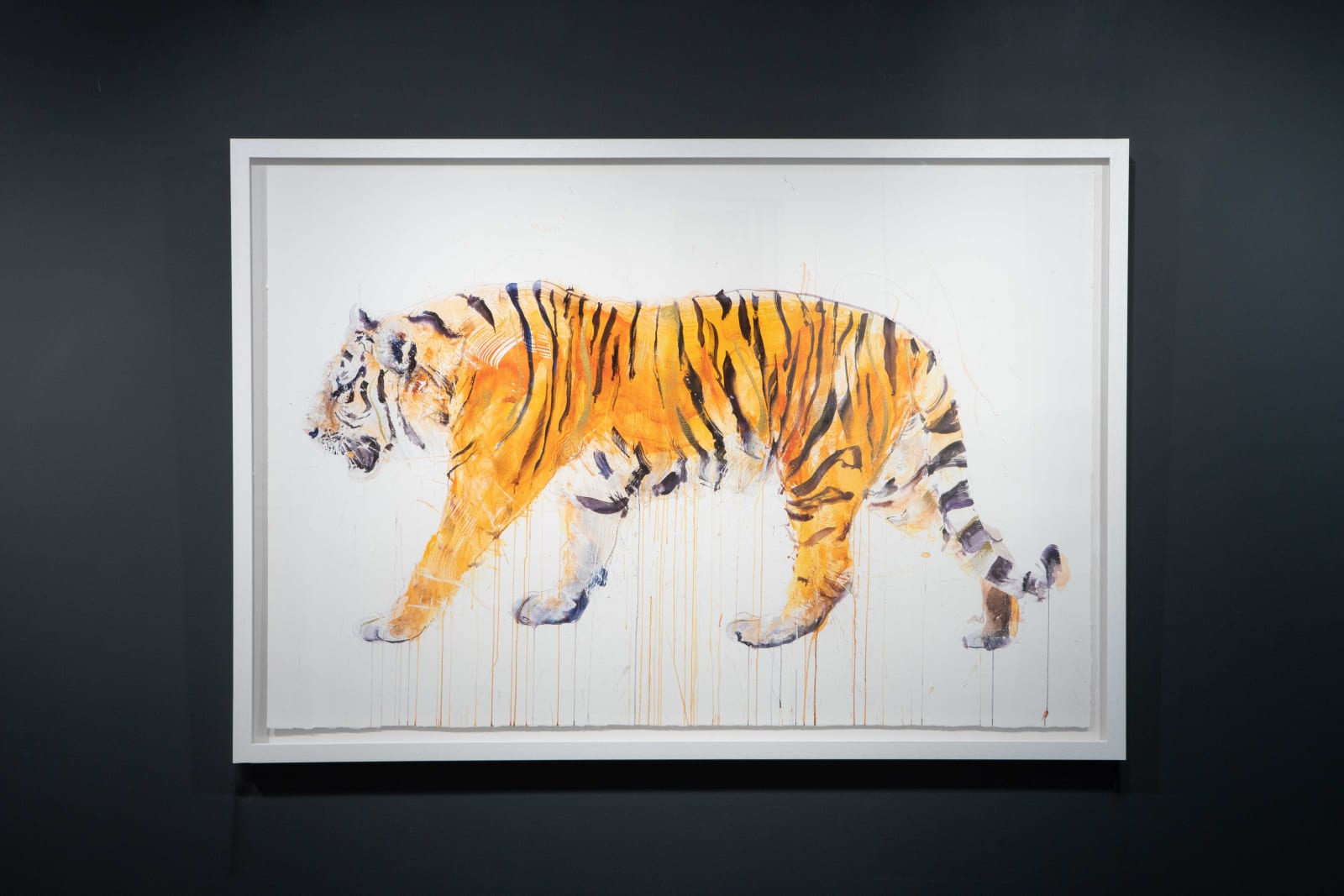 Dave White, Tiger XXL - Gold Leaf