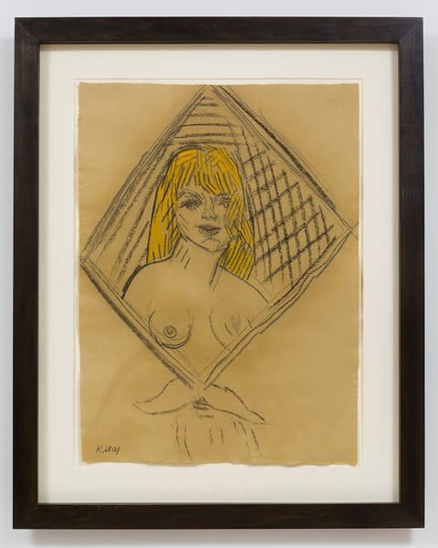R.B. Kitaj, UCLA Blonde (After Van Gogh), 2001-2004