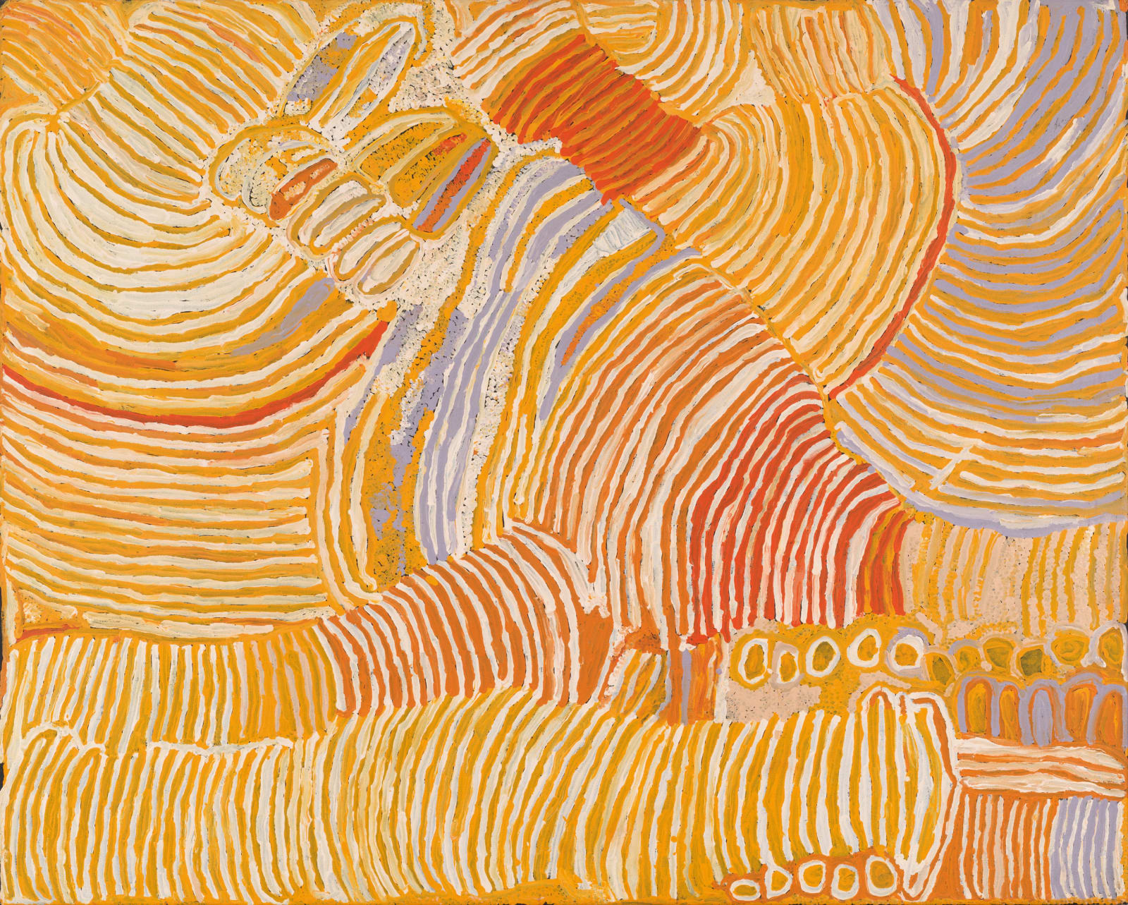 Makinti Napanangka, Kungka Kutjarra (Two Women), 2001