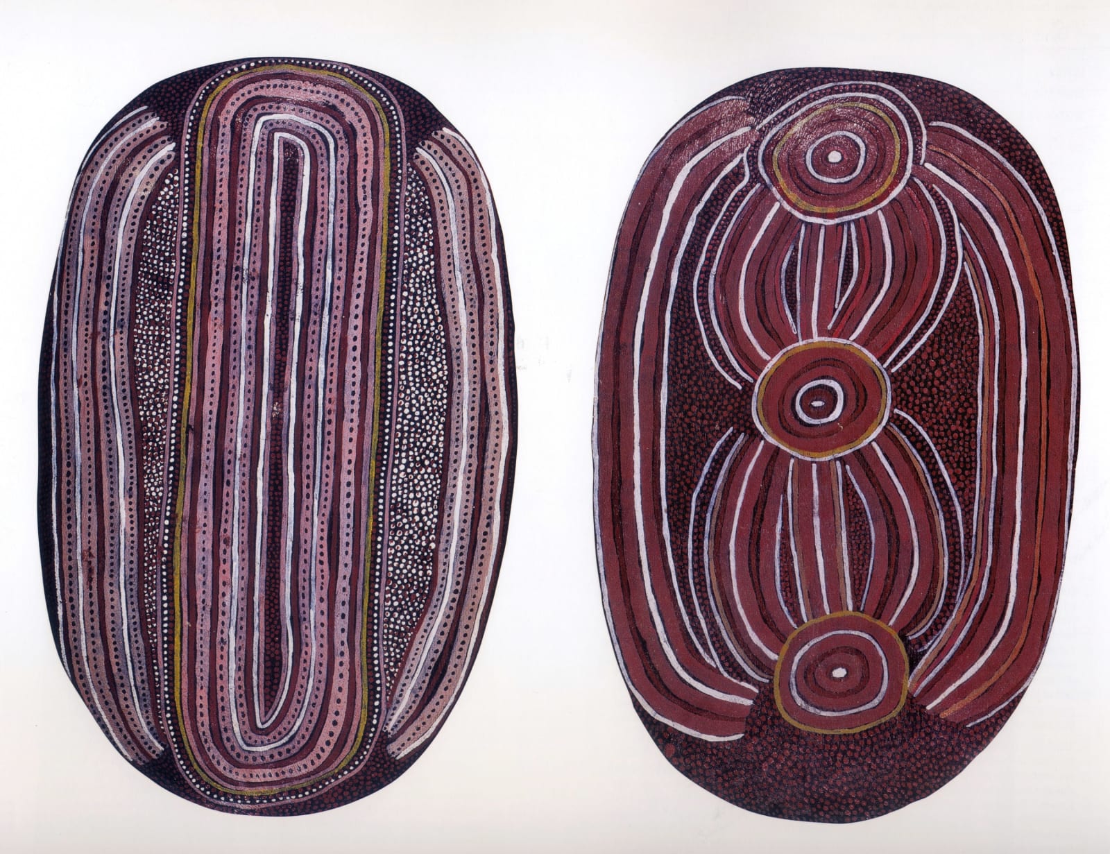 Mick Namararri Tjapaltjarri, Old Man’s Dreamings, 1972