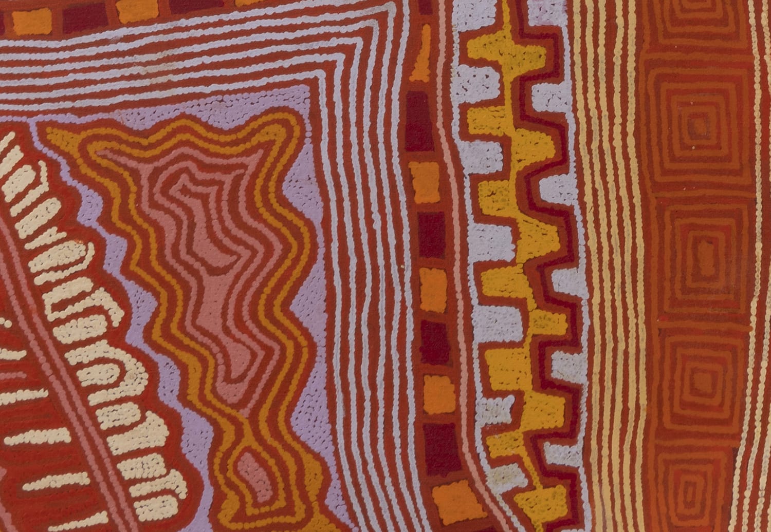 Patrick Tjungurrayi, Wagutu & Kuningka Dreaming at the Site of Ngarru, 2007