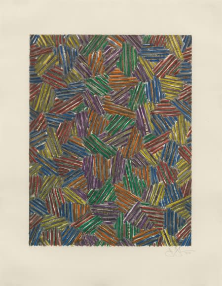 Jasper Johns, Cicada II, 1981