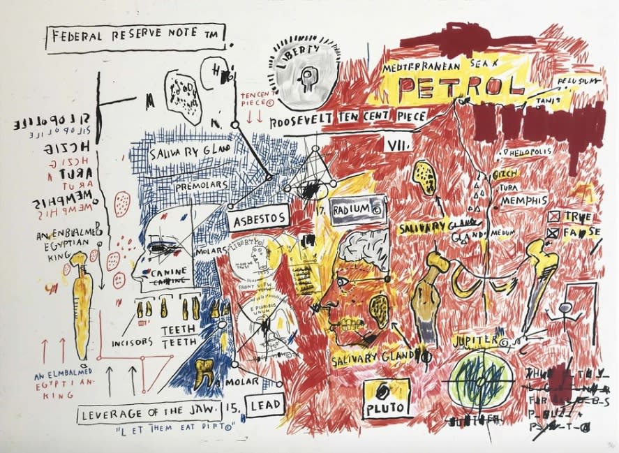 Jean-Michel Basquiat, Liberty, 2017