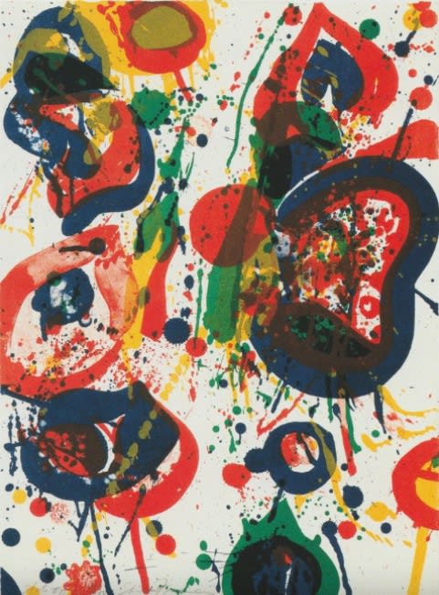 Sam Francis, An 8 Set - 3 (from the Pasadena Box), 1963