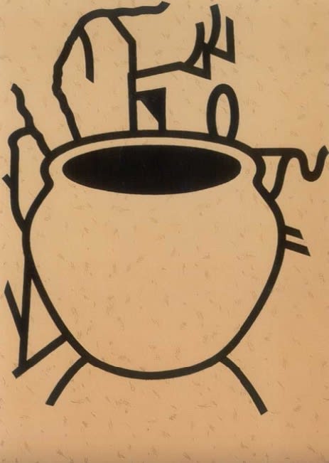 Patrick Caulfield, Fern Pot, 1979-1980