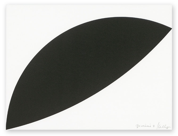 Ellsworth Kelly, Two Curves, 2011