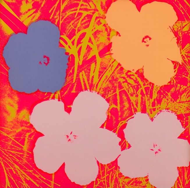 Andy Warhol Flowers Ii 69 1970 Upsilon Gallery