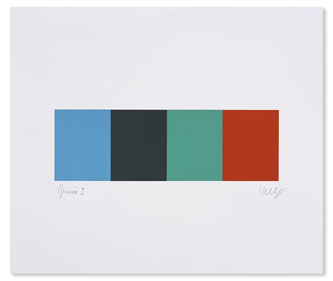 Ellsworth Kelly, Blue Gray Green Red, 2008