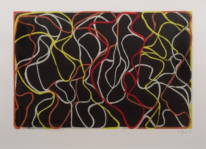 Brice Marden, Beyond Eagles Mere 2, 2001