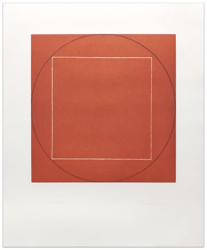 Robert Mangold, Untitled (from Seven Aquatints), 1973