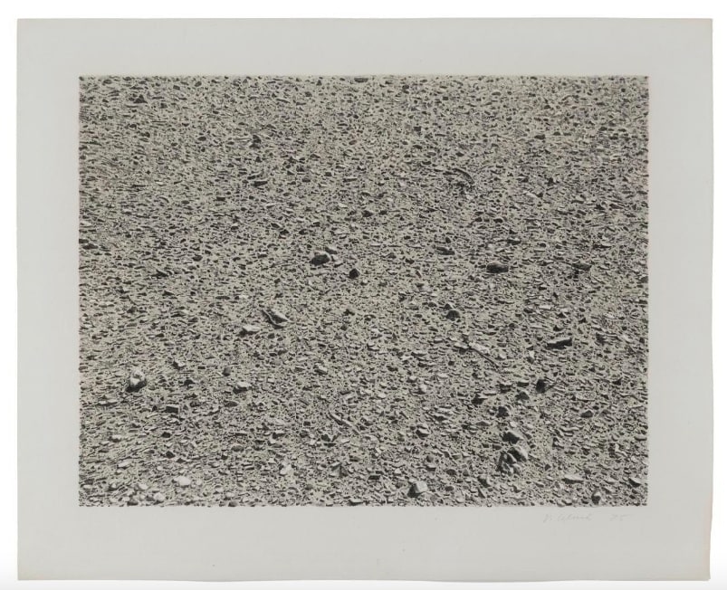 Vija Celmins, Untitled (Desert), 1975