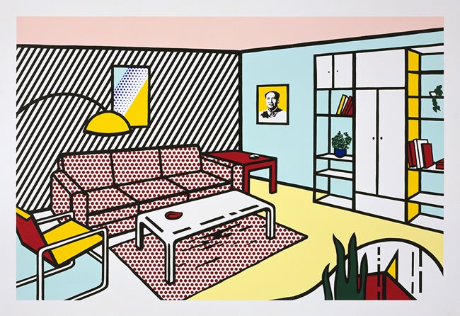 Roy Lichtenstein, Modern Room, 1991