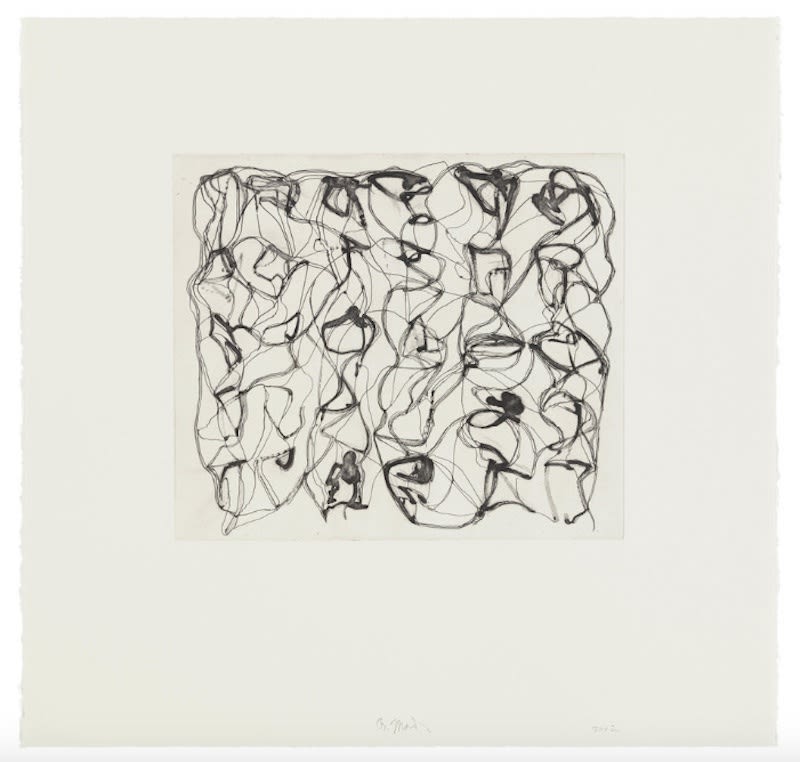 Brice Marden, #8, 2012
