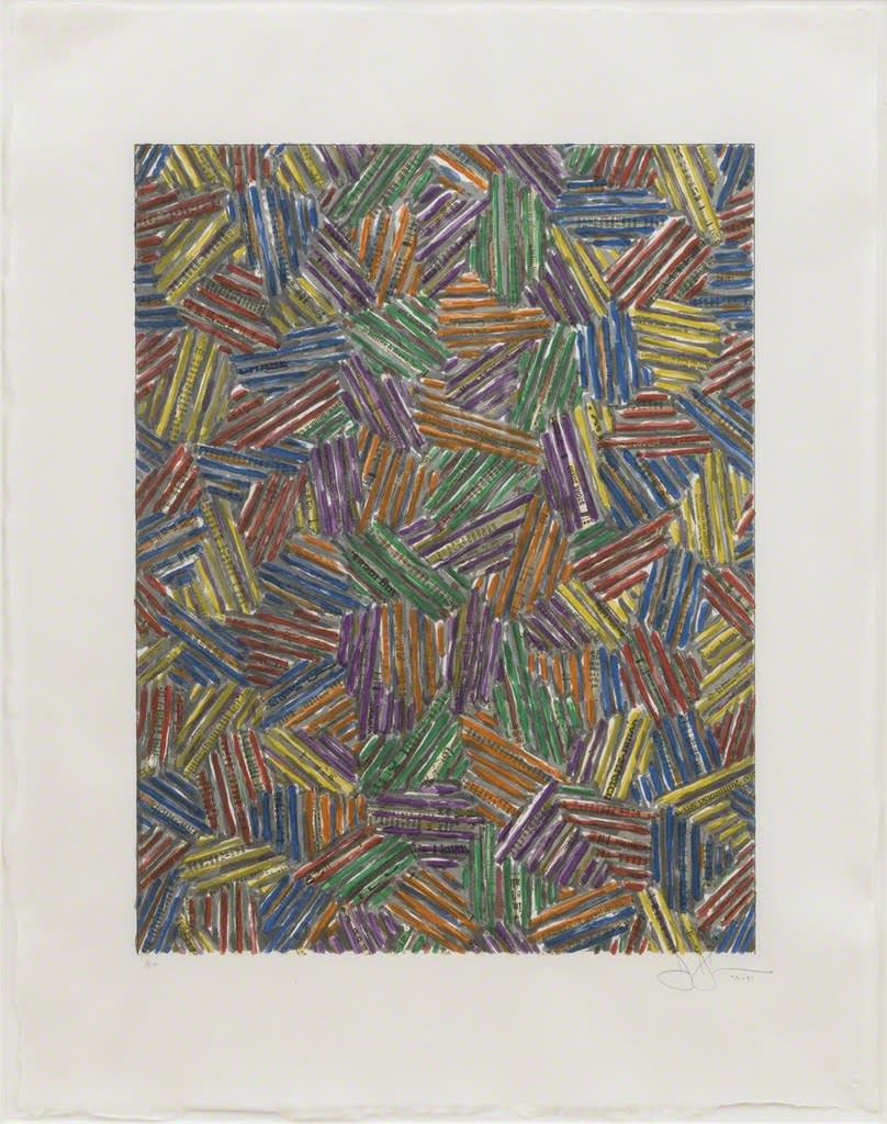 Jasper Johns, Cicada II, 1981