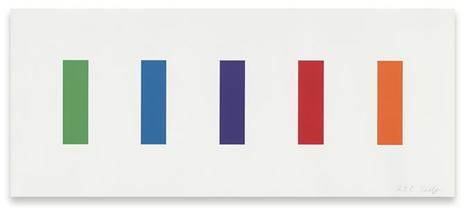 Ellsworth Kelly, Color Panels, 2011