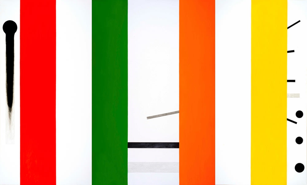 Osvaldo Mariscotti, Color Symphony 49 Triptych, 2016