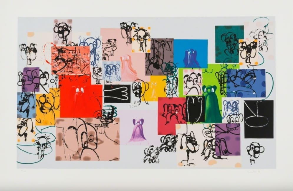 George Condo, Paper Faces, 2000