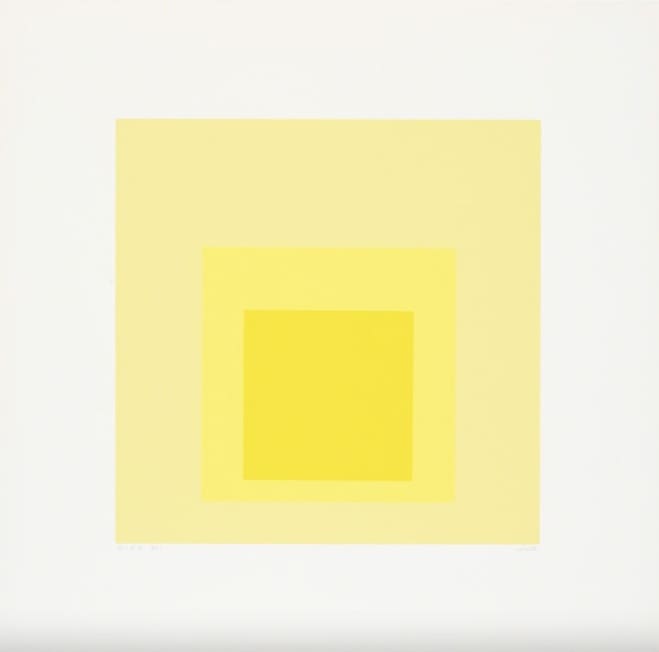 Josef Albers, I-S d, 1969