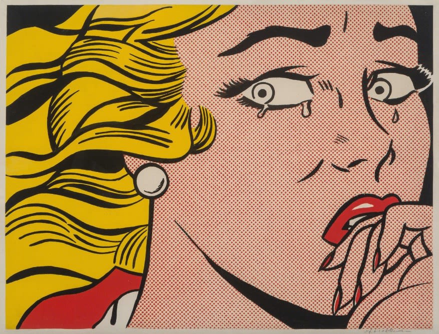 Roy Lichtenstein, Crying Girl, 1963 | Upsilon Gallery