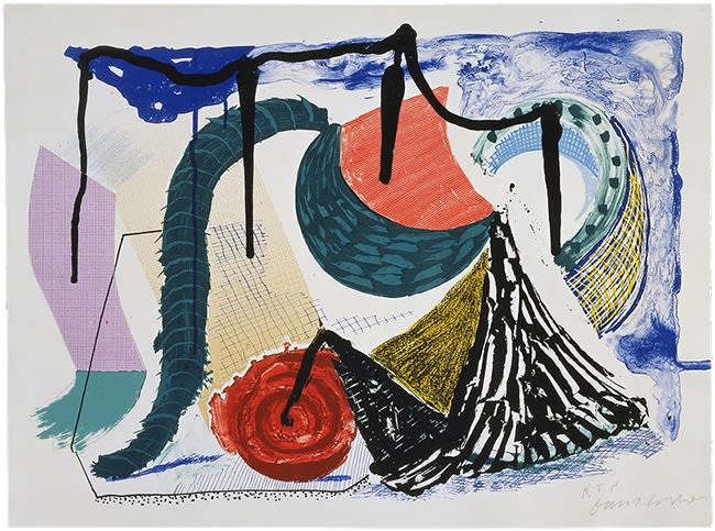 David Hockney, Catherine's Walk, 1994
