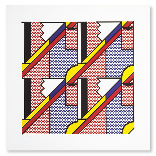Roy Lichtenstein, Modern Print, 1971
