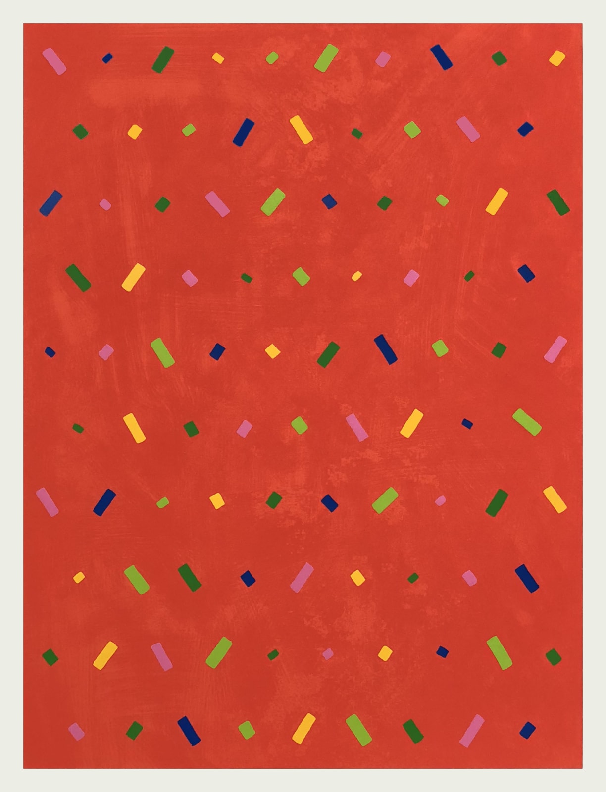 Osvaldo Mariscotti, Untitled (Red OM18-0302), 2018
