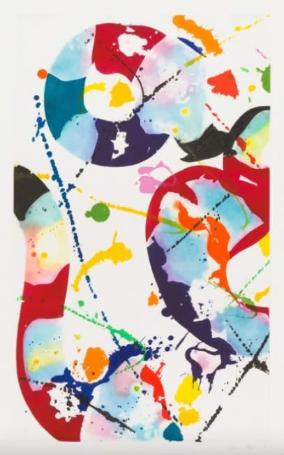 Sam Francis, Untitled (SFE-085), 1992