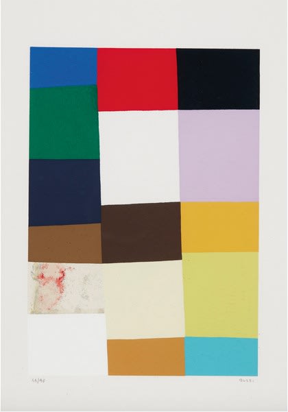 Alberto Burri, Untitled (Calvesi 47), 1973-1976
