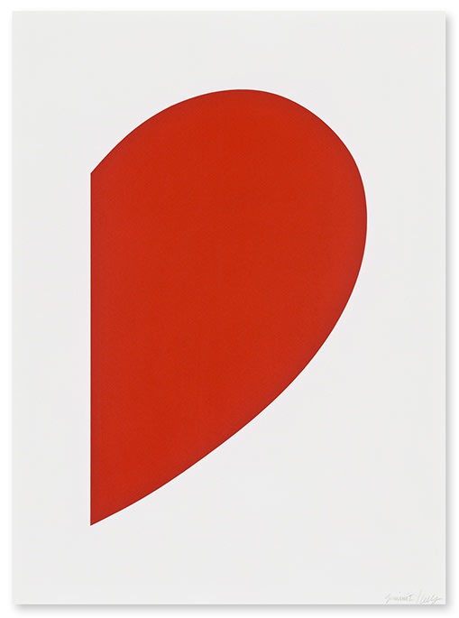 Ellsworth Kelly, Red Curve, 2013