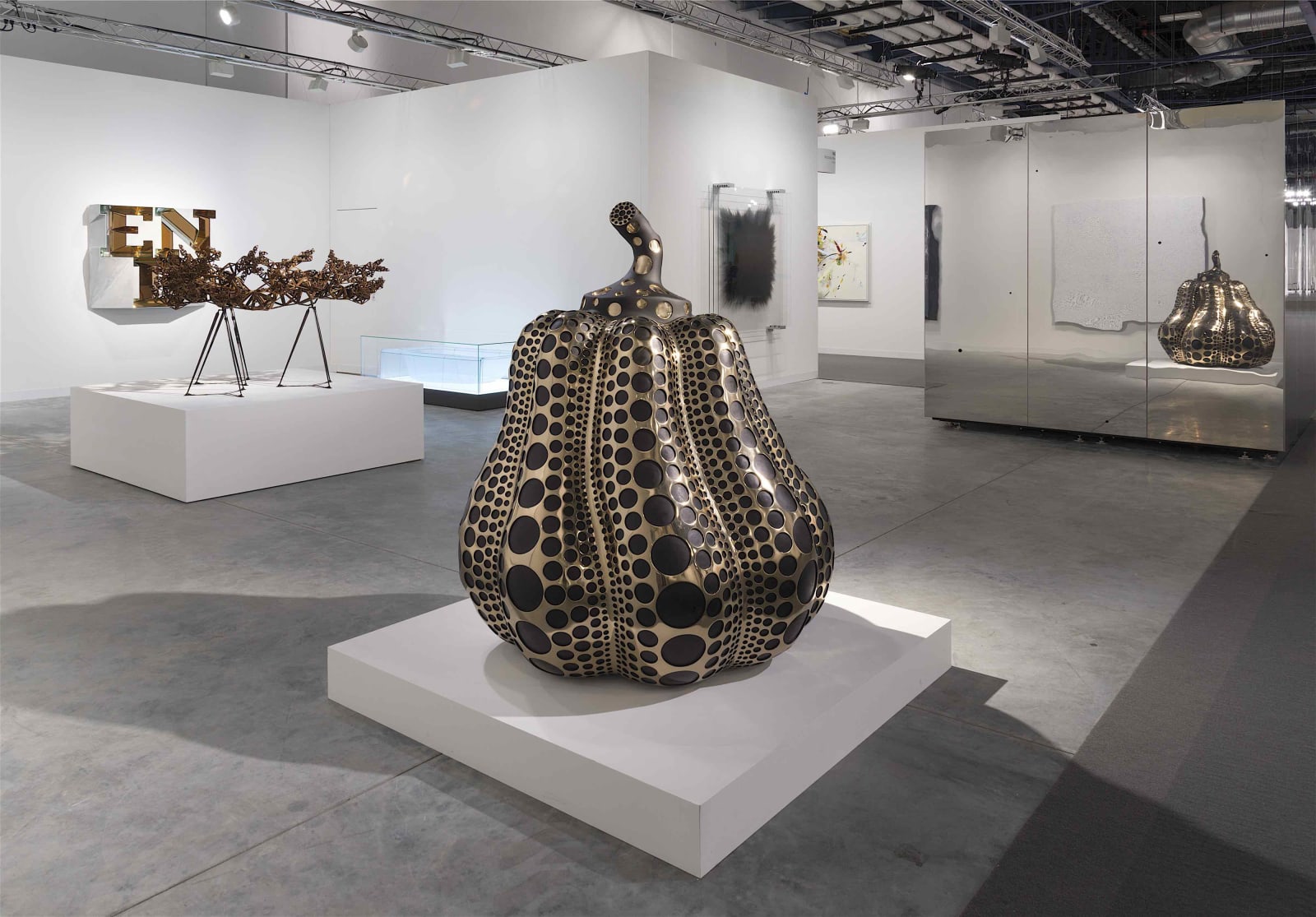 Installation view, Victoria Miro, Booth M9, Photography: Adam Reich