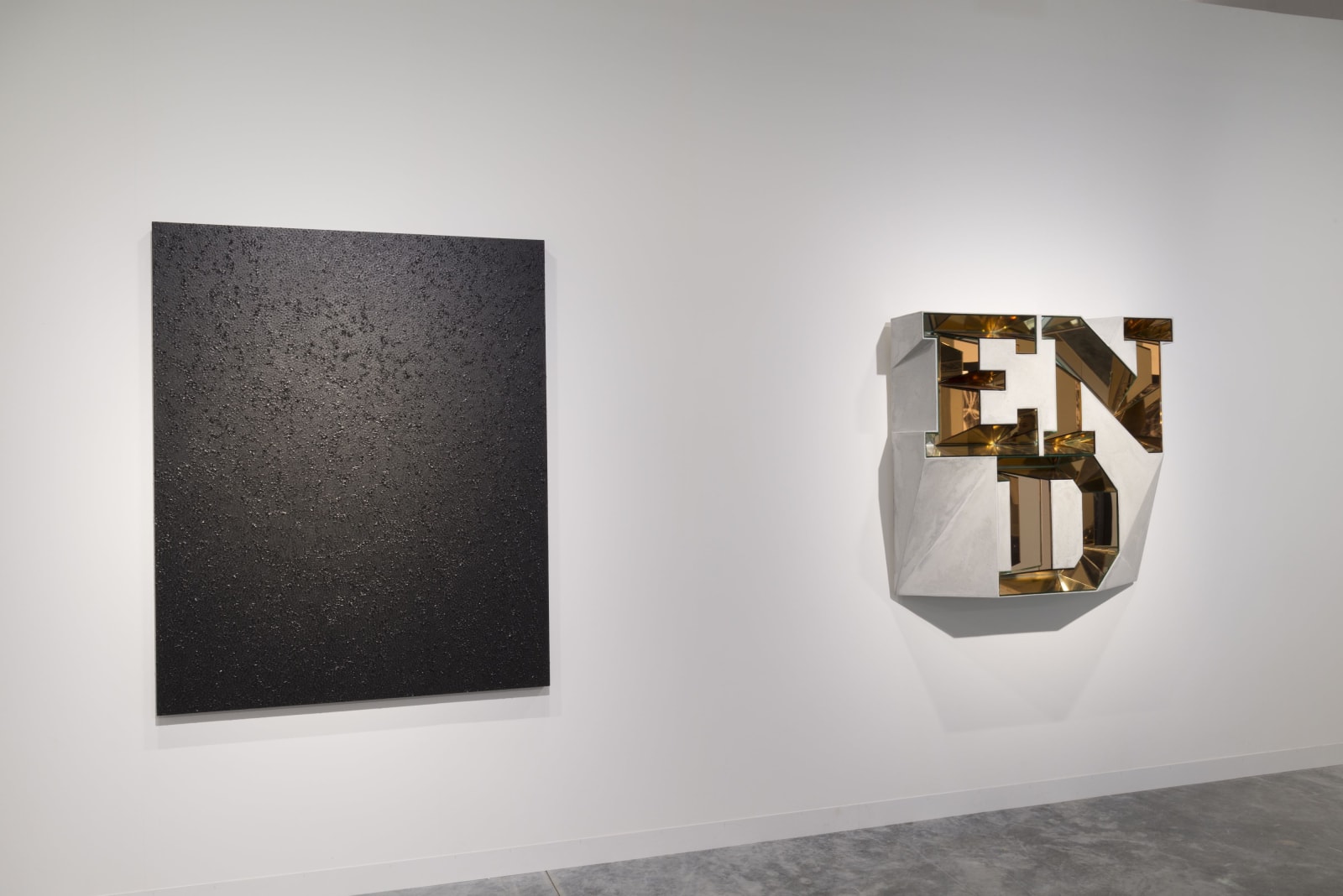 Installation view, Victoria Miro, Booth M9, Photography: Adam Reich