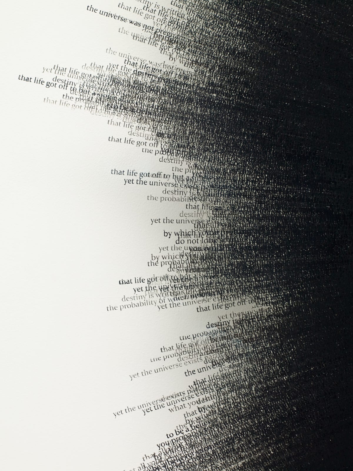 Idris Khan, Autonomy, 2016 (detail)