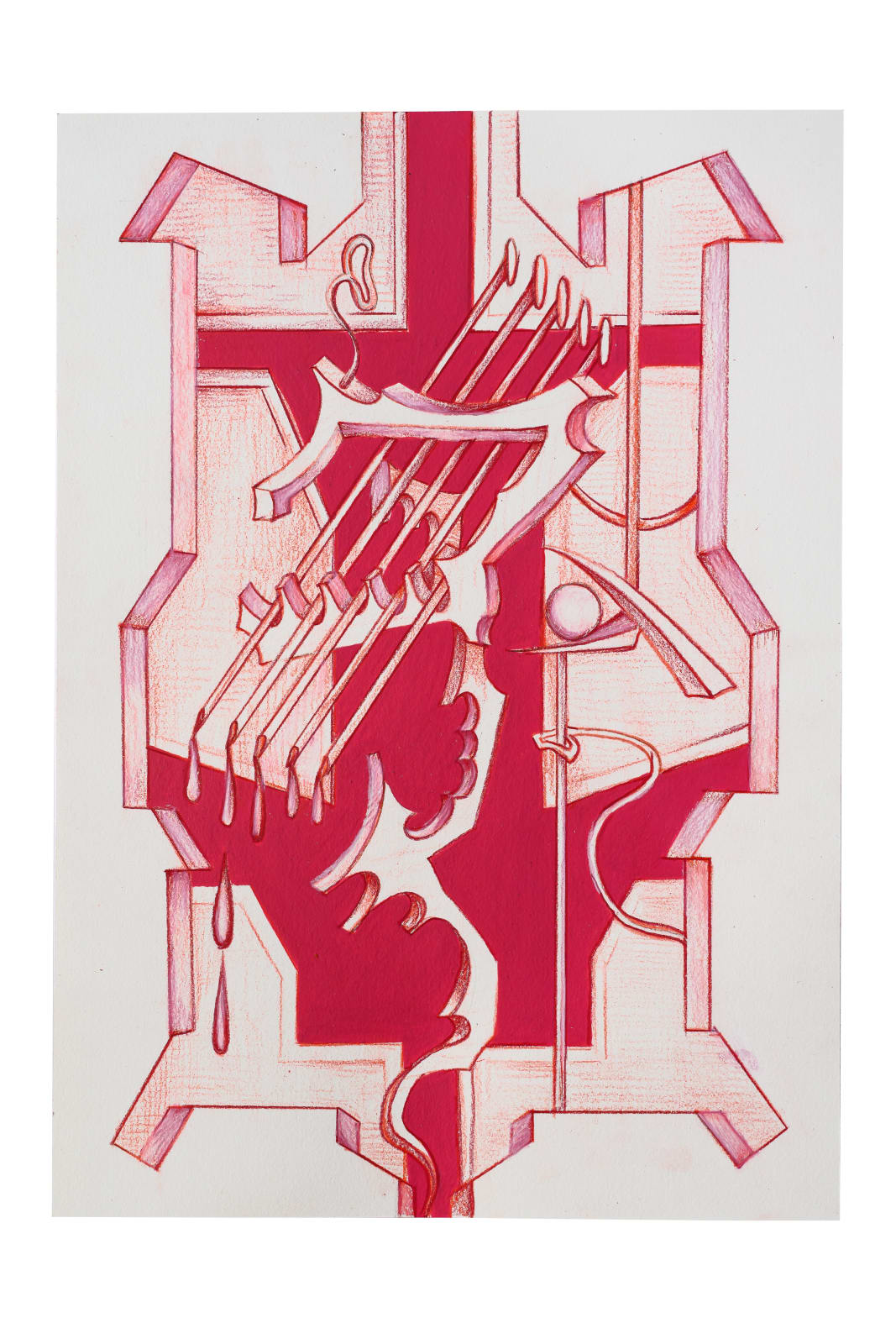 Anton Kushaev, Untitled drawing #5 (from the