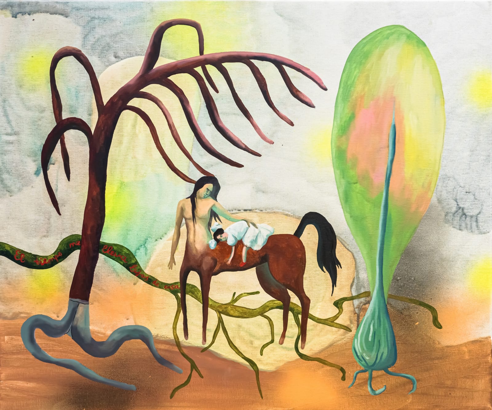 Anna Andrzhievskaia, El Tiempo me Illeva lejos de la casa, 2024