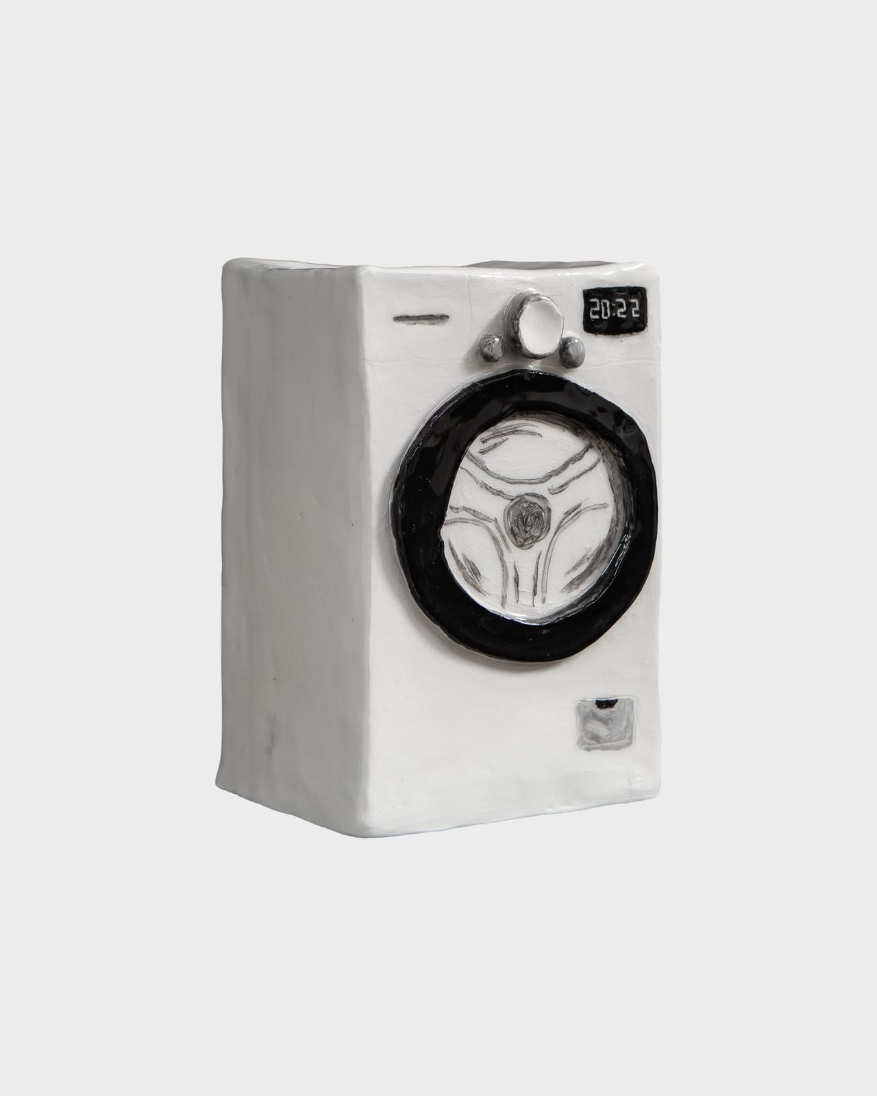 Kuril Chto, Washing machine / ceramics Large 1, 2022