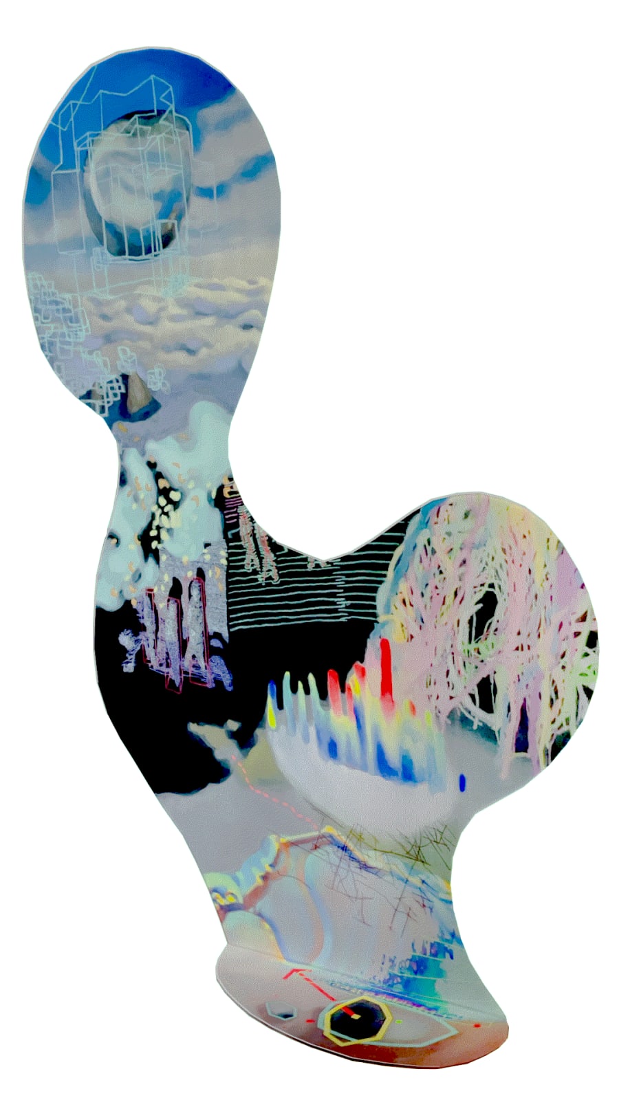 Matiush First, Refracting drops #1, 2023