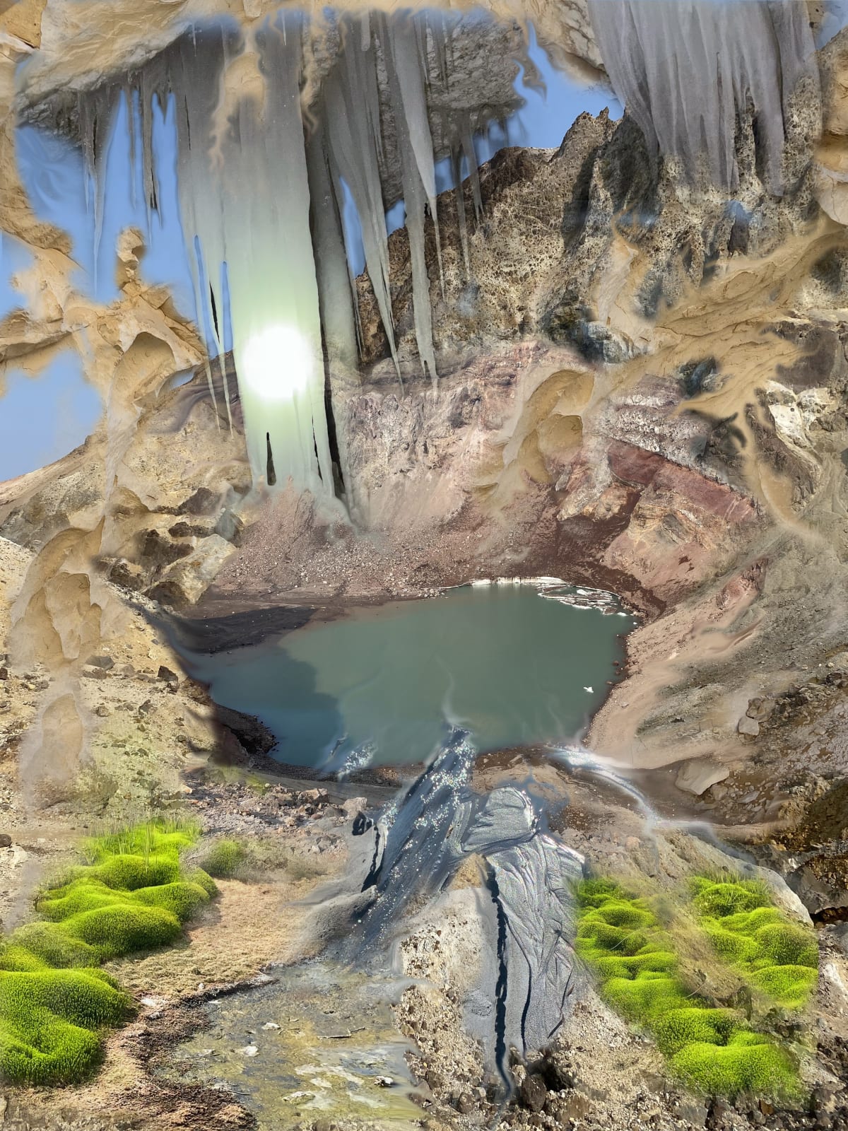 Adhesion, by Sofya Skidan, digital print, 2022