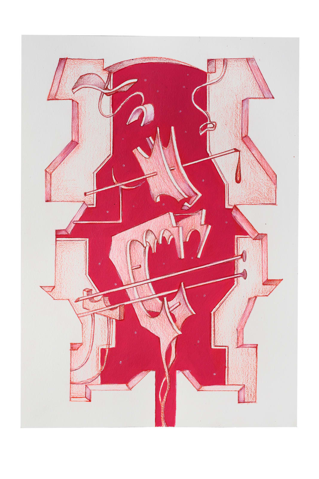 Anton Kushaev, Untitled drawing #8 (from the