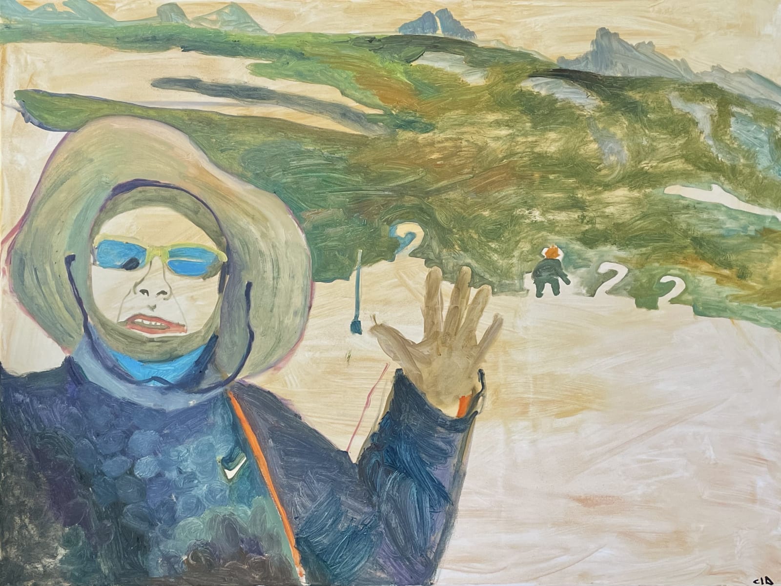 CickinDunt (Anna and Vitaly Cherepanov), Furka Pass. Selfie, 2024