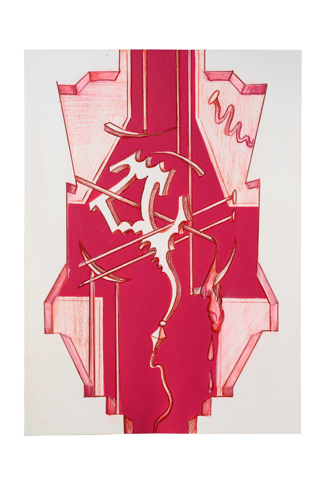 Anton Kushaev, Untitled drawing #7 (from the