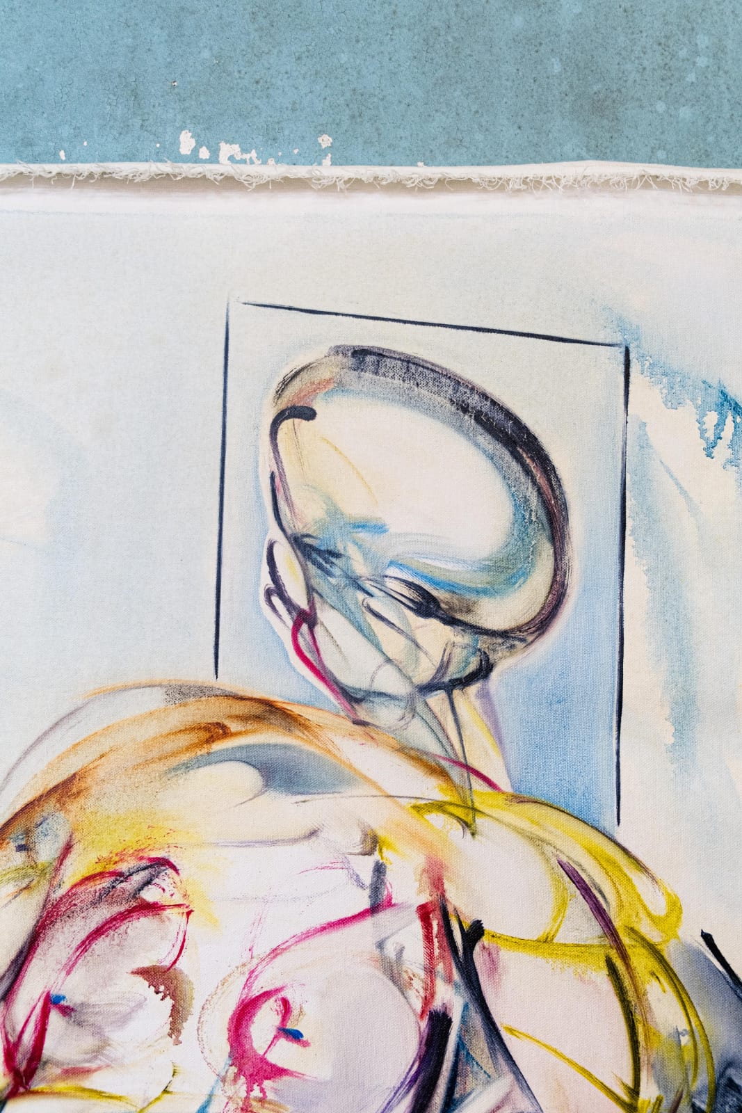 Arina Frank, Far away, through a spyglass - a heart, 2023