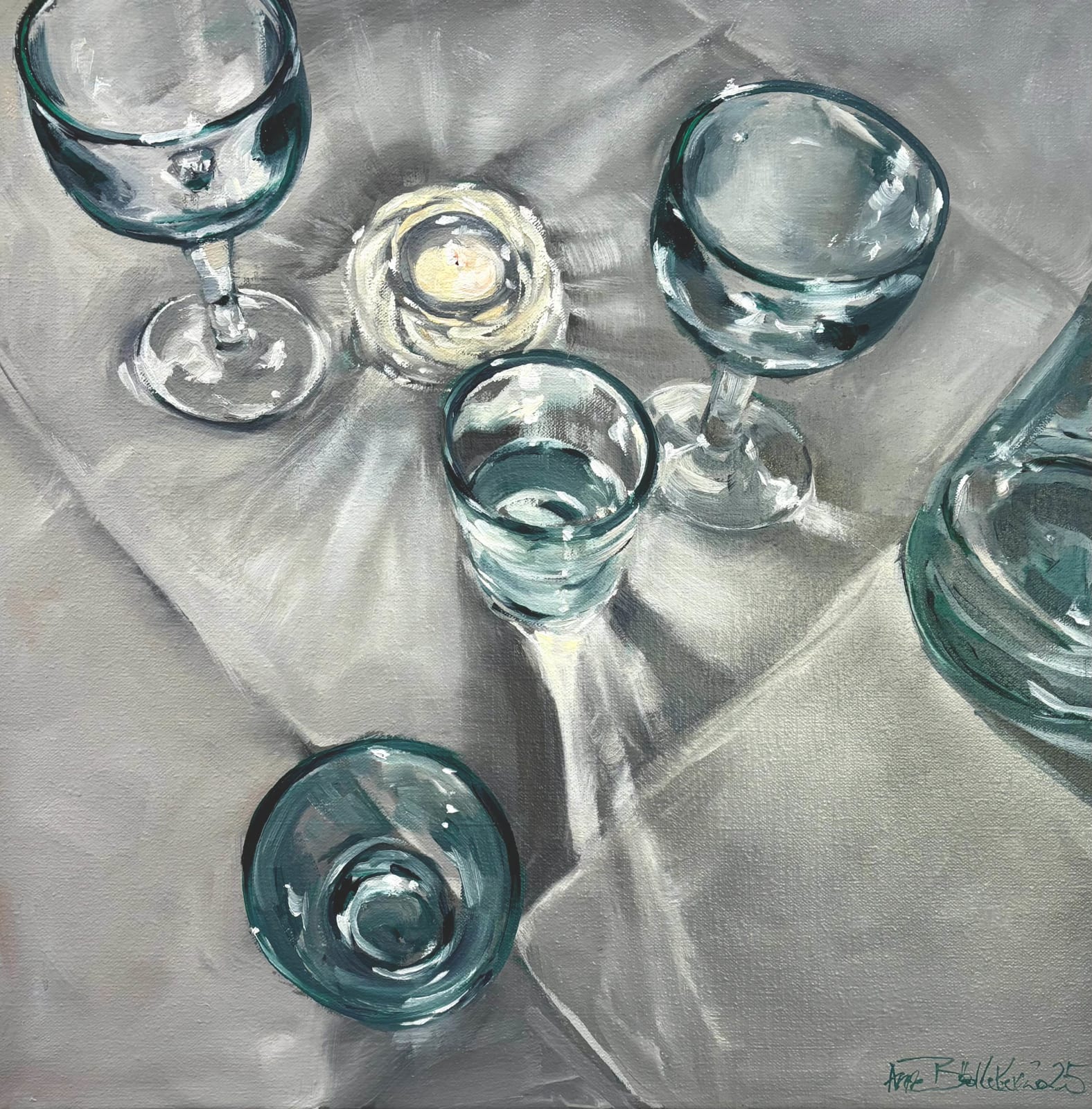 Anne Böddeker, Green Glasses I