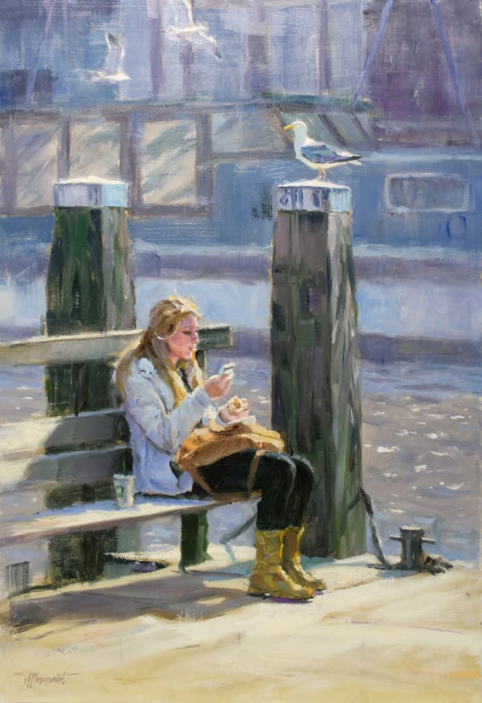 Richard van Mensvoort, Lunch (Prinsengracht, Amsterdam)