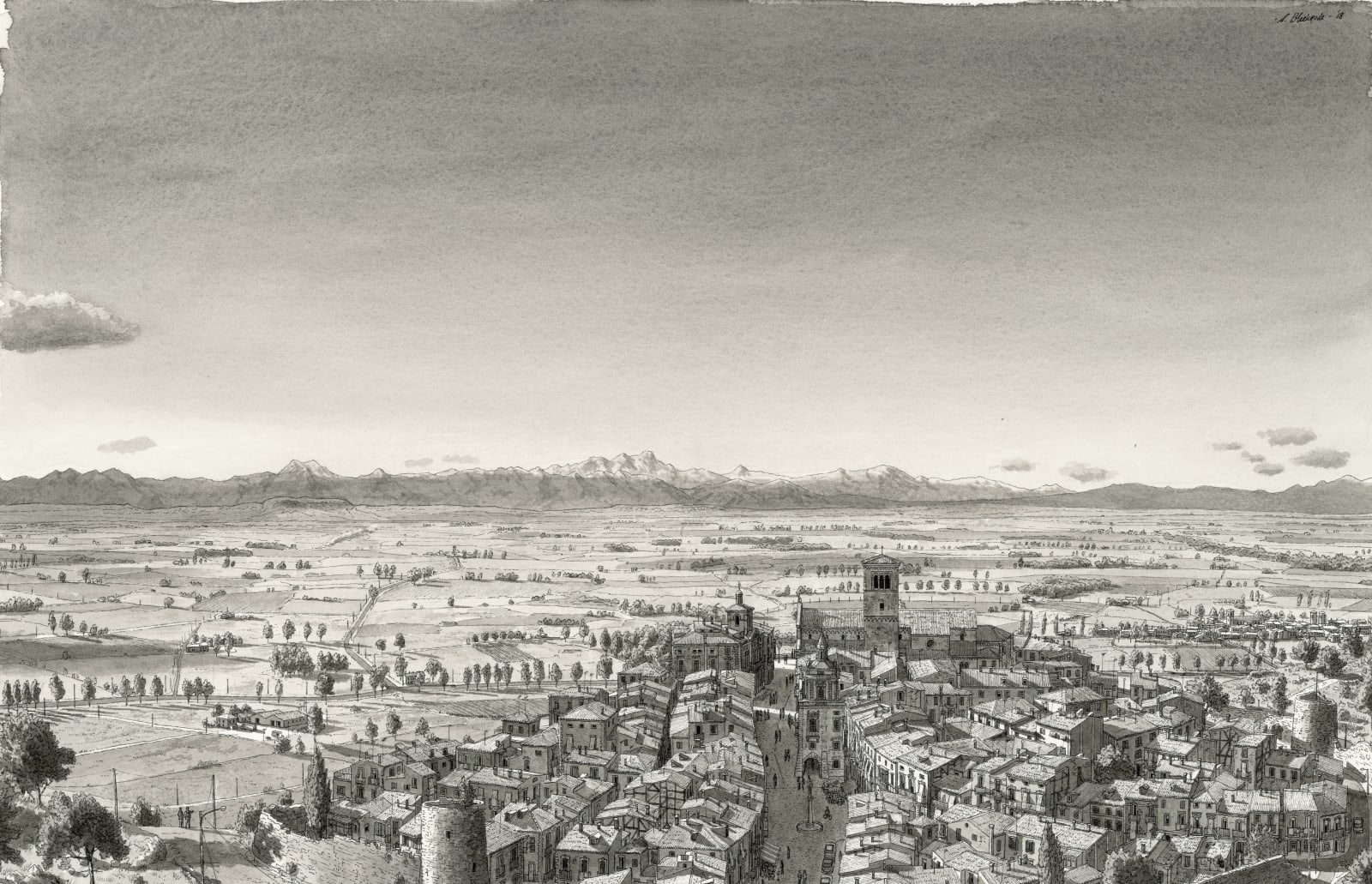 Stefan Bleekrode, Spanish Landscape