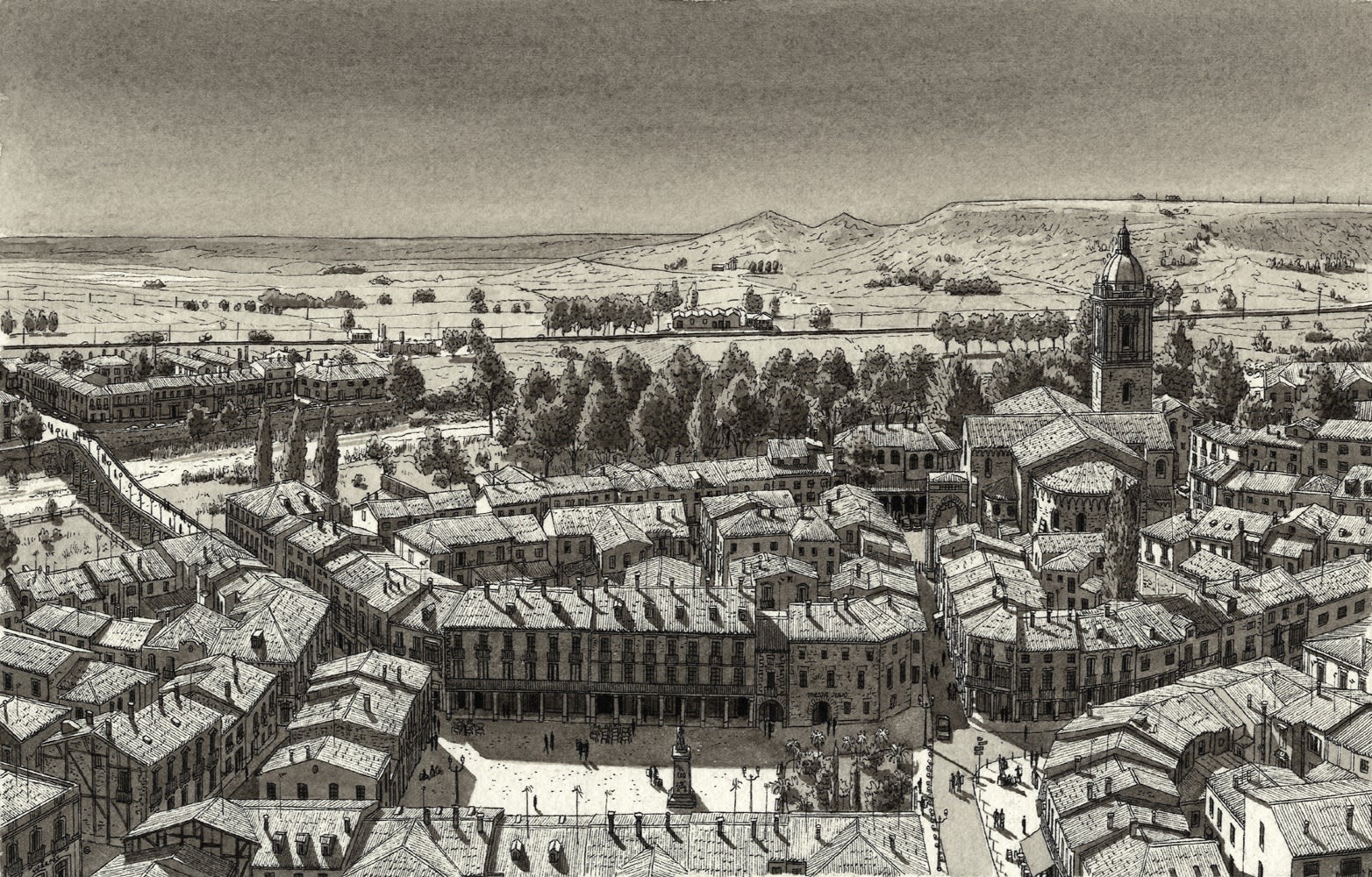 Stefan Bleekrode, Town on Meseta
