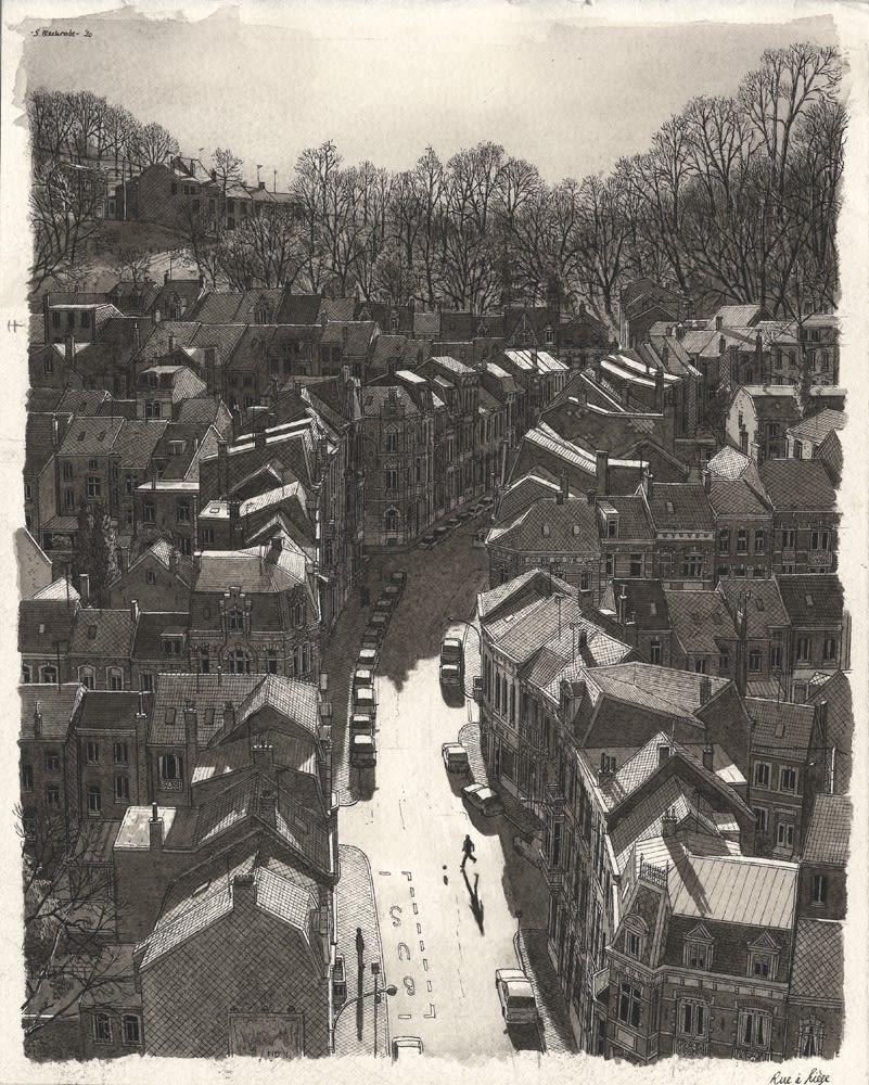 Stefan Bleekrode, Street in Liège