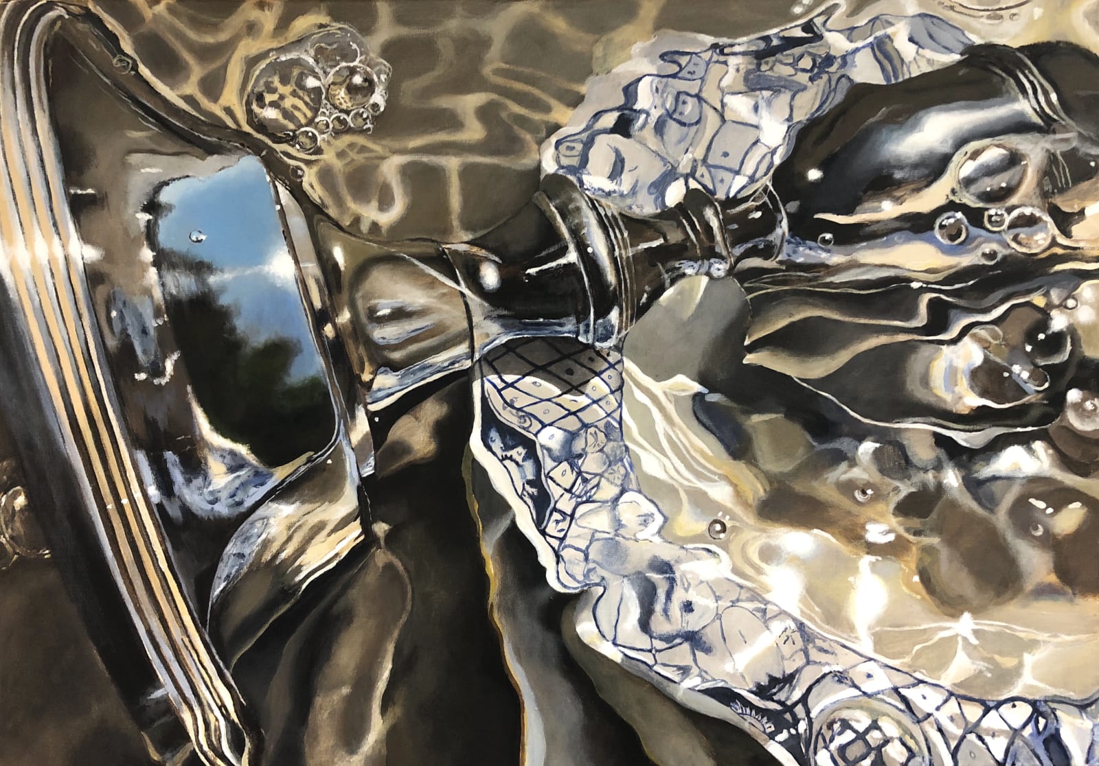Hannelore Houdijk, Delfst blauw in het water